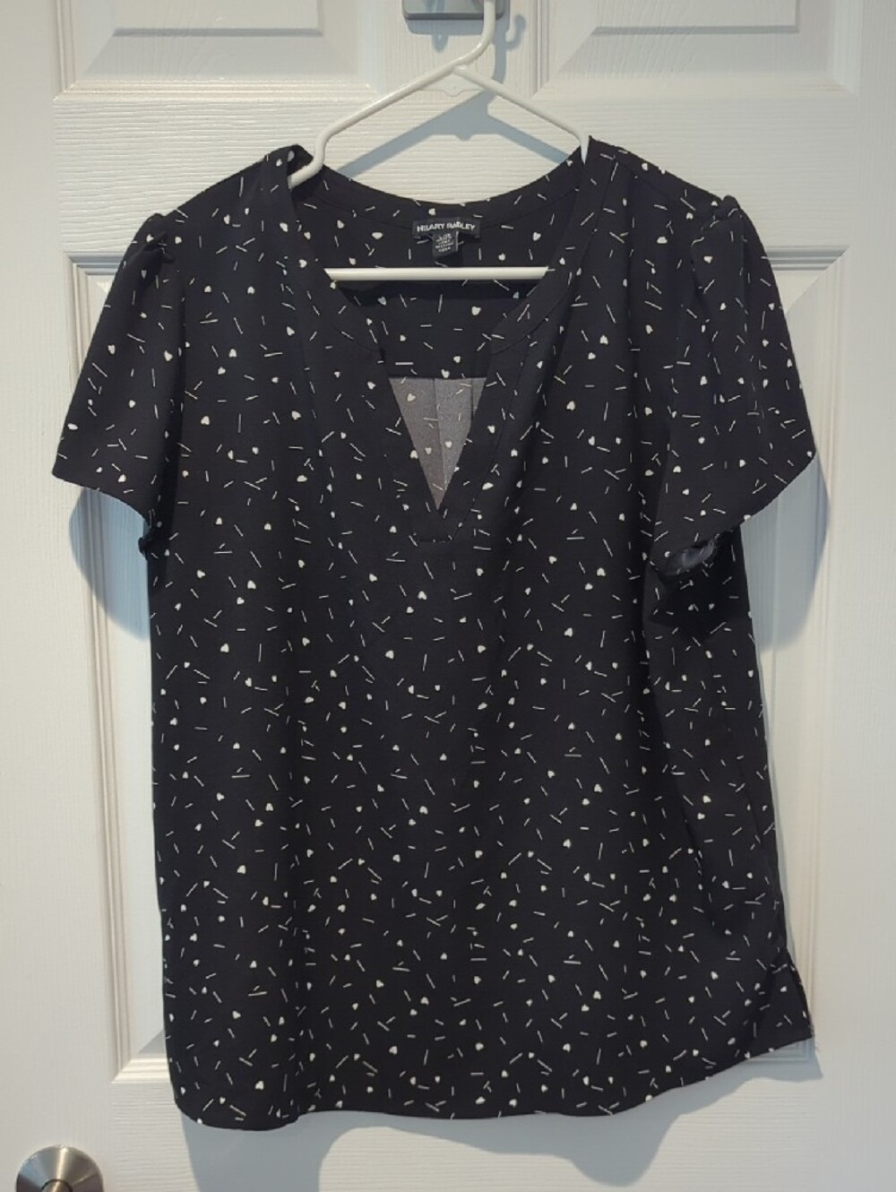 LOFT & Hillary Radley - Mixed Floral & Printed Tops - Navy, Pink, Yellow, Black - Picture 9 of 9